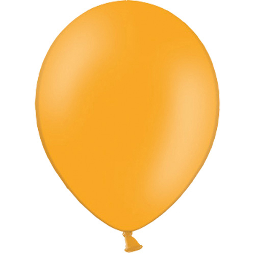 Orange 10" Ballon til Pippi Langstrømpe Fest – Uundgåelig!