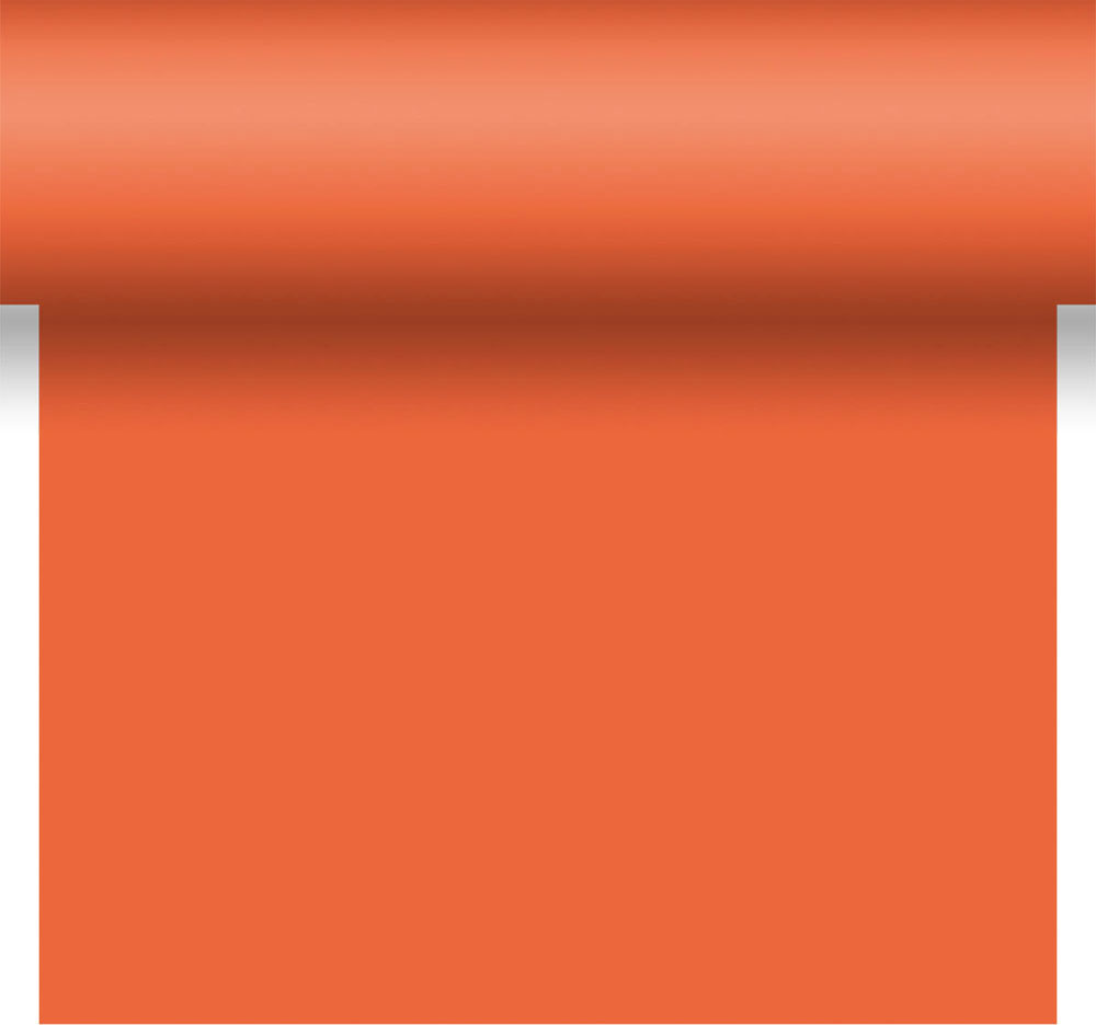 Elegant Orange Bordløber til Fest og Fejring