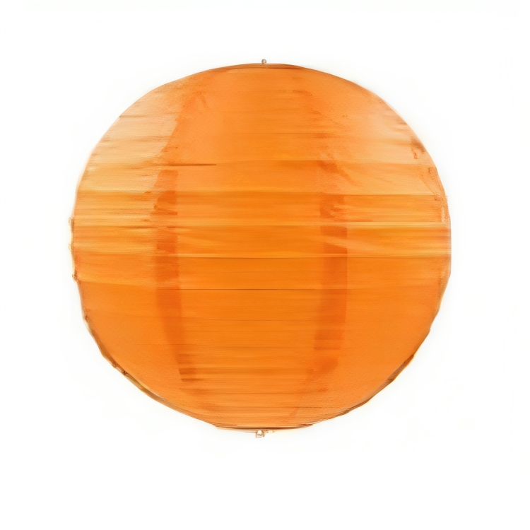 Orange Papir Lanterne - Festlig Dekoration til Din Begivenhed