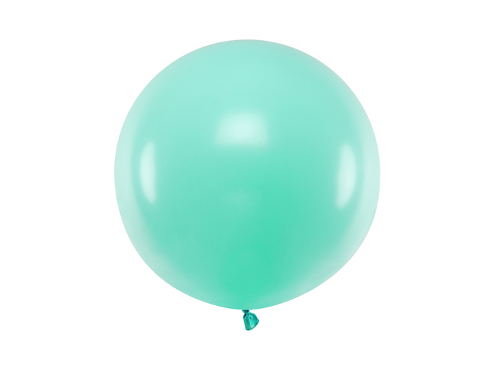 Pastel Mint Ballon 60 cm – Ideel til festdekoration!