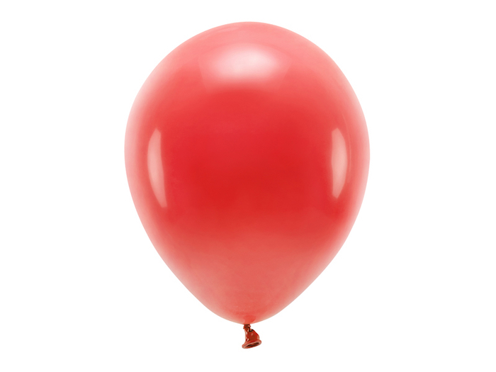 Pastel Rød Ballon 30   10x