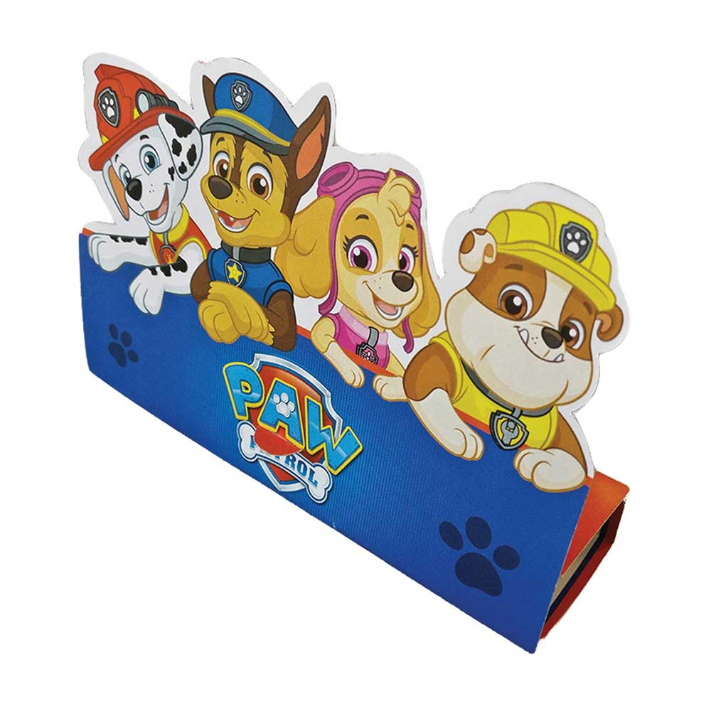 Paw Patrol Indbydelser – 8 stk. til Festen i Rød og Blå