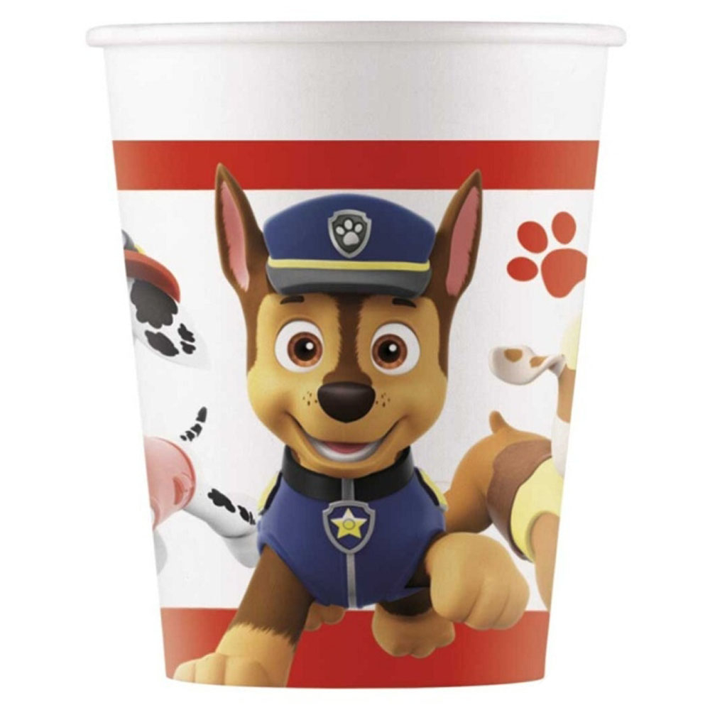 Paw Patrol Papkrus – 8 Festlige Krus til Børnefødselsdag