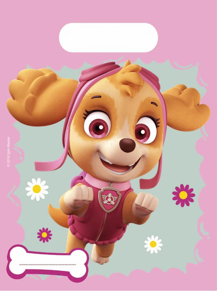 Paw Patrol Slikposer – Skye og Everest til Festen