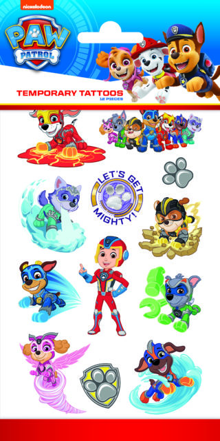 Paw Patrol Tatoveringer – 12 Festlige Børnetatoveringer