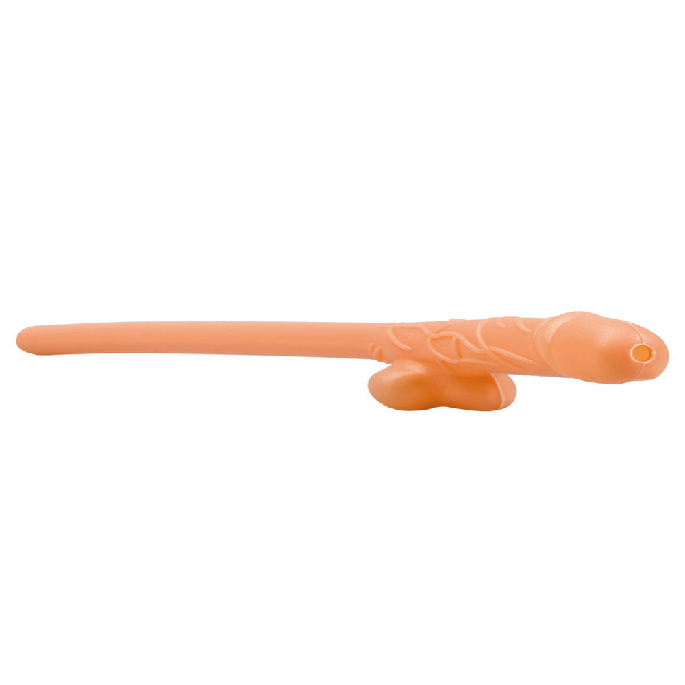 Penis Sugerør   Plast 18      10 Stk