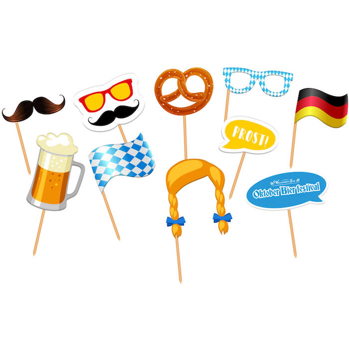 Oktoberfest Foto Booth Rekvisitter – 10 Sjove Tilbehør!