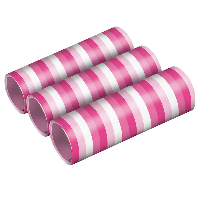Pink Nuancer Streamers 3 Meter - Festlige Dekorationer