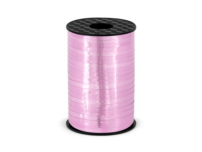 Lyserødt Plastik Gavebånd - Perfekt til Udsmykning!