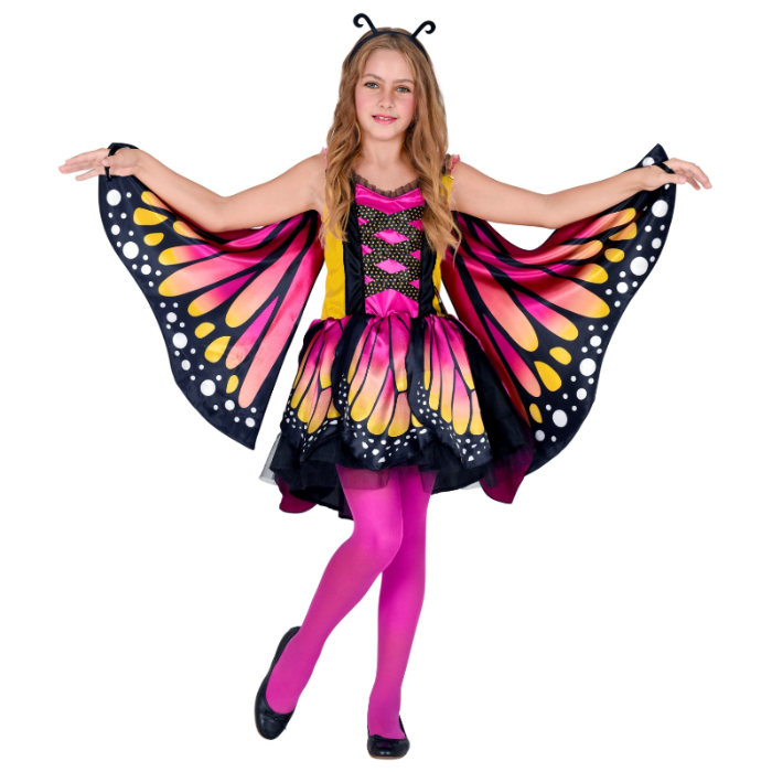 Pink Sommerfugl Kostume til Børn - Fantastisk Tilbud!