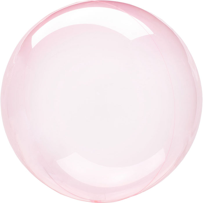 Rosa Transparent Folieballon – Perfekt til Fest!