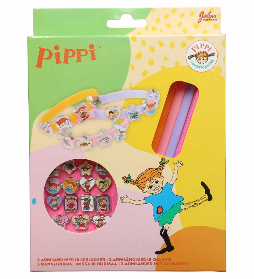 Pippi Langstrømpe DIY Armbånd – Kreativ Leg til Børn!