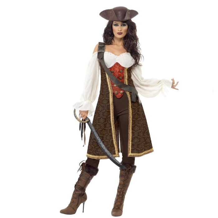 Pirat Kaptajn Kostume til Damer – Uimodståeligt Festoutfit!