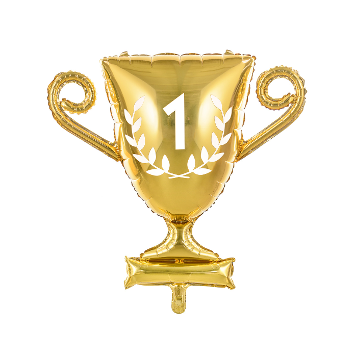 Pokal Folieballon 64