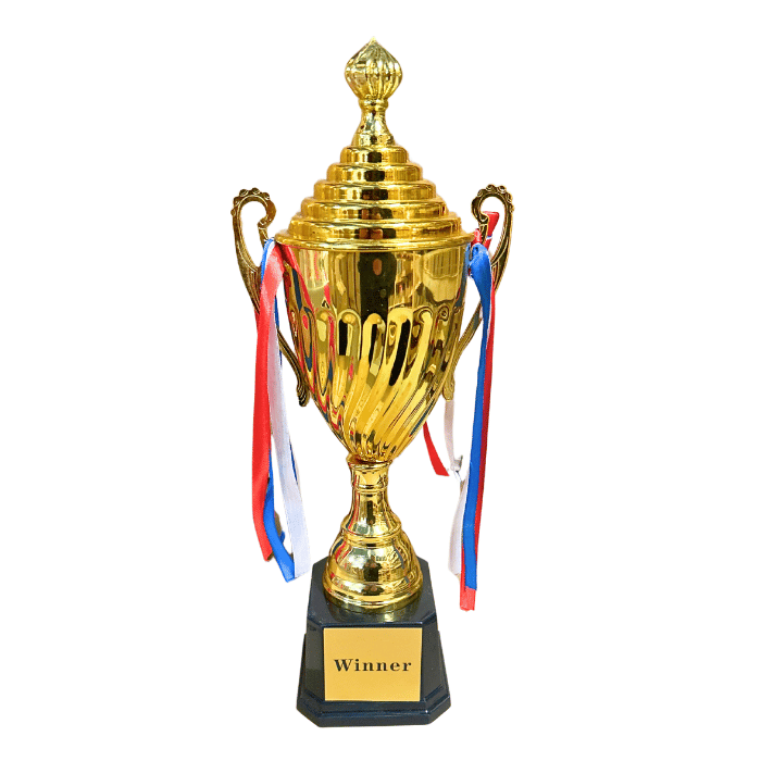 Guld Pokal 36 cm - Ideel til Festlige Anledninger