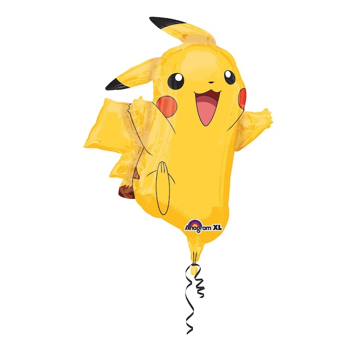 Pikachu Folieballon til Fest - 62x78 cm