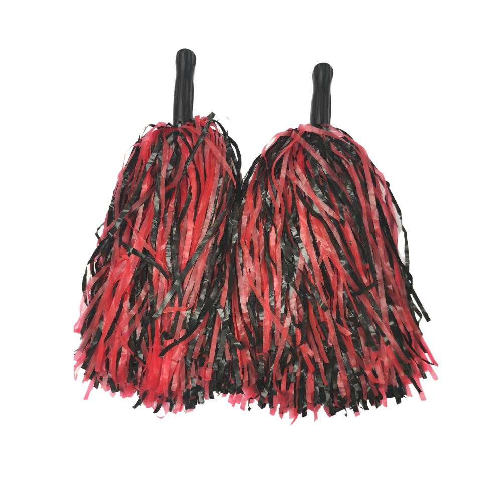 Røde og Sorte Pom Poms – Uundgåelige til Festlige Fester!