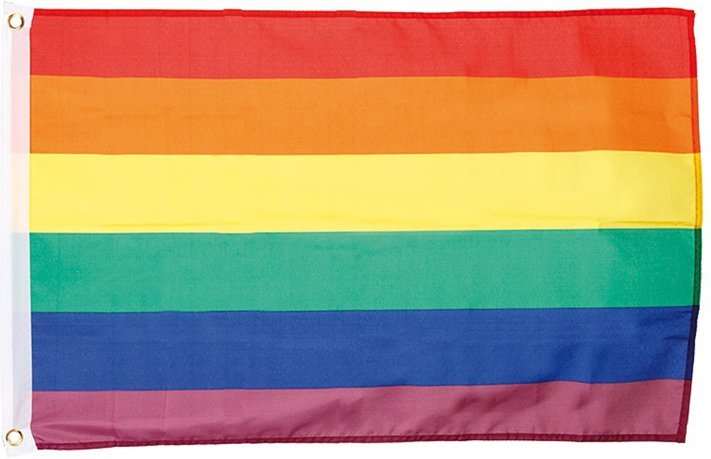 Regnbuefarvet Pride Flag – Fejr Mangfoldighed! 90 x 150 cm