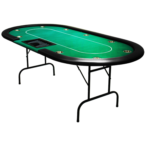 Professionelt Pokerbord med Kopholder – Spil med Stil!