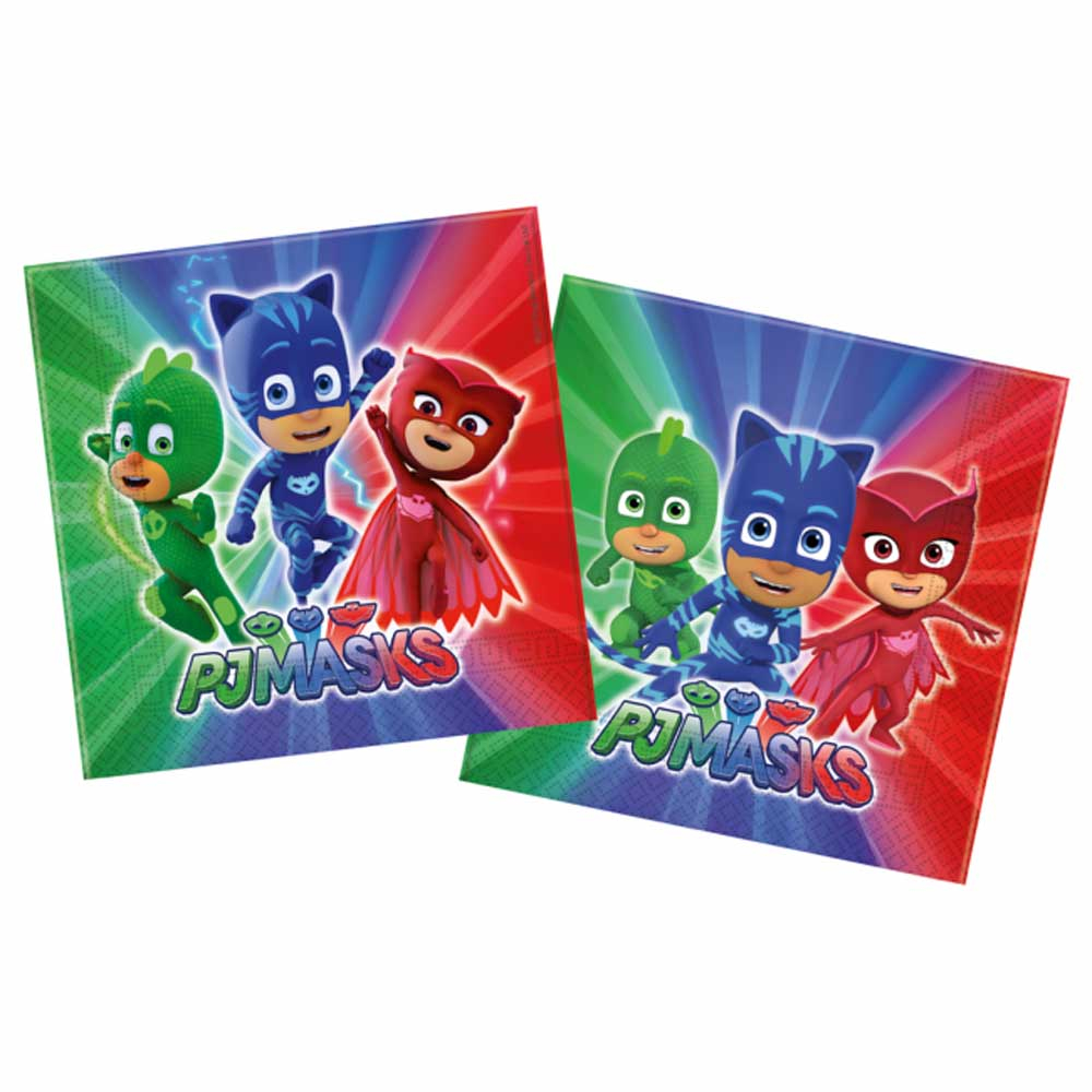 Pyjamasheltene Servietter - 20 stk til festlige lejligheder!