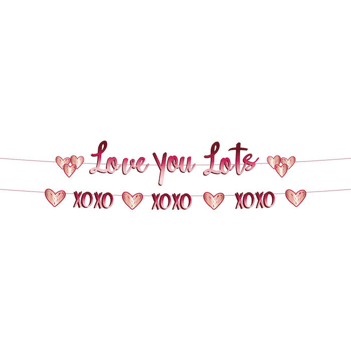 "Love You Lots Guirlande – Ideel til Romantiske Fester!"