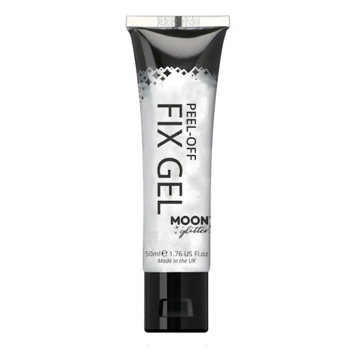 Glitrende Peel Off Gel til Temafester - 50 ml