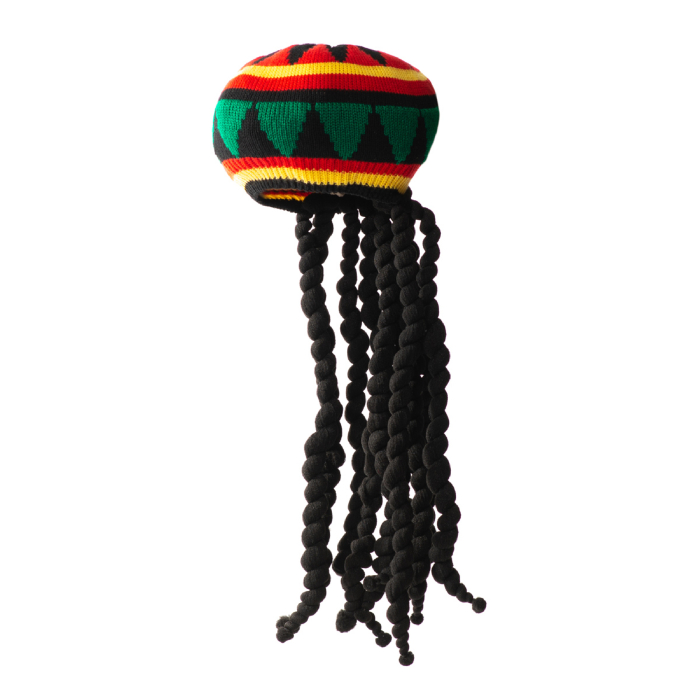 Rasta Hue med Dreads - Fantastisk Tilbud til Fester!