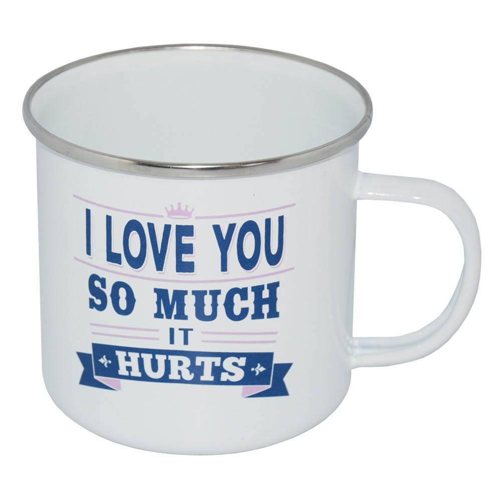 Retro Krus med "Love You" – Ideel gave til enhver lejlighed!