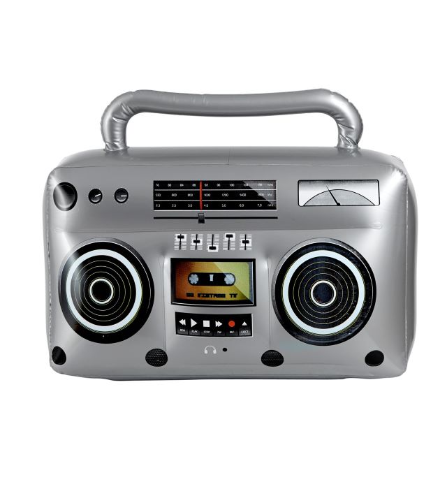 Retro Oppustelig Ghettoblaster 50 – Fantastisk Tilbud!