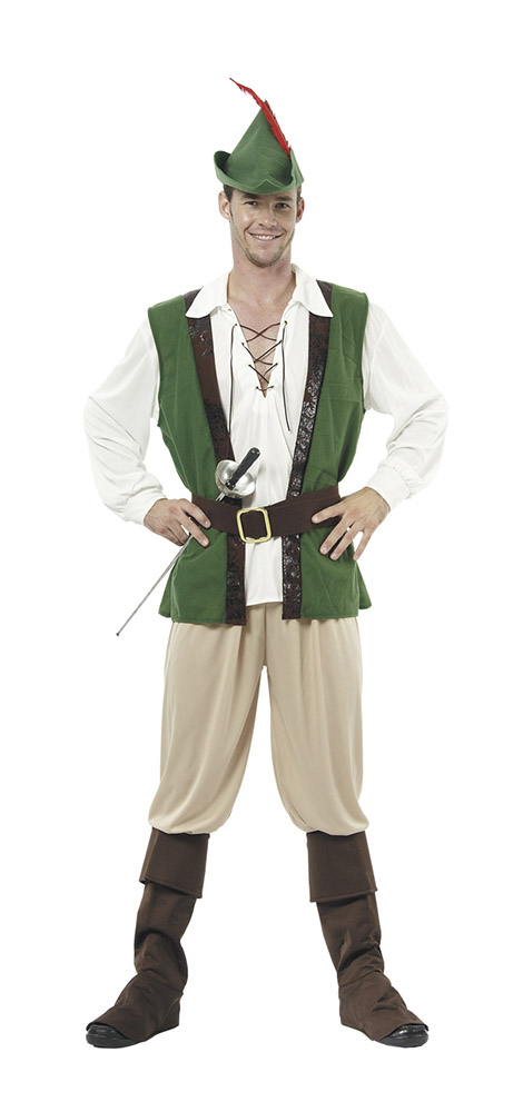 Robin Hood Kostume til Voksne - Eventyr i Sherwoodskoven!