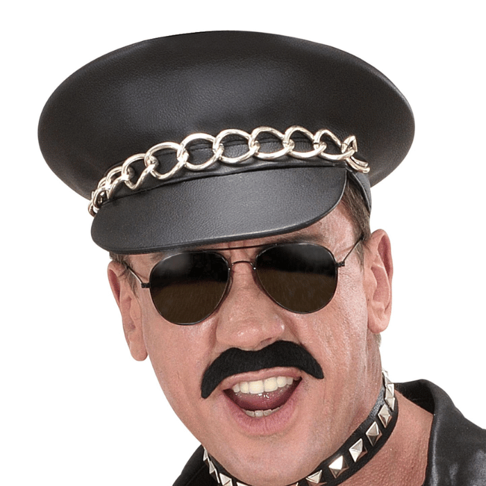 Rocker Hat med Kæde - Fantastisk Tilbud!