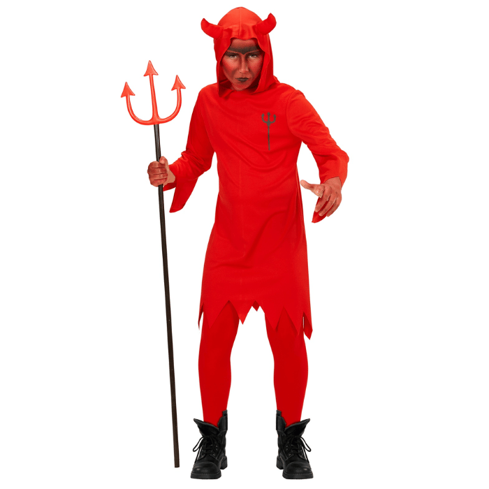 Rød Djævle Kostume til Børn - Fantastisk Tilbud!