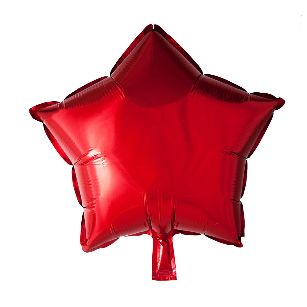 Rød Stjerne Folieballon – Uundgåelig Festdekoration!