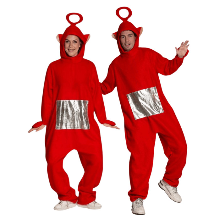 Rød Teletubbie Kostume Unisex - Fantastisk Tilbud!