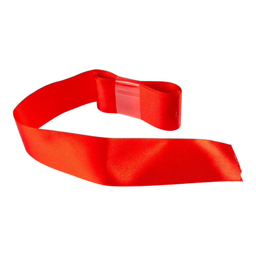 Elegant Rødt Satinbånd 38mm til Gaveindpakning – Tilbud!