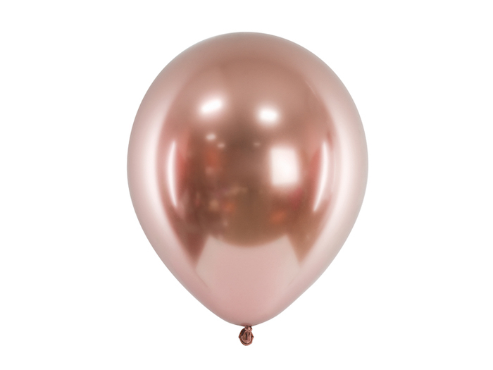 Rose Gold Chrome Balloner 10x 30