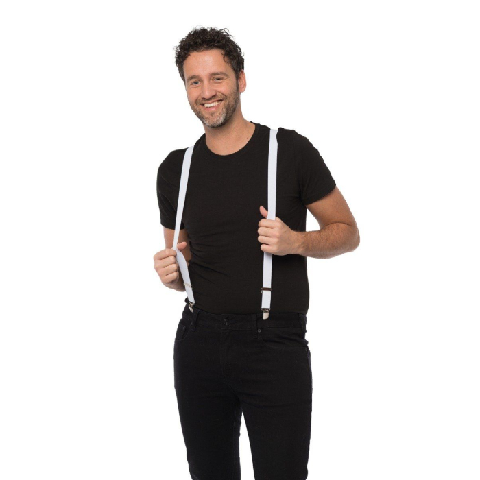 Smarte hvide seler til enhver lejlighed - Unisex!
