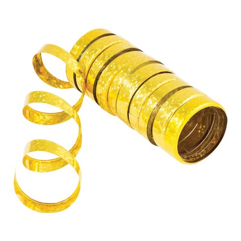 Guld Serpentiner 3x - Festlige dekorationer på udsalg!
