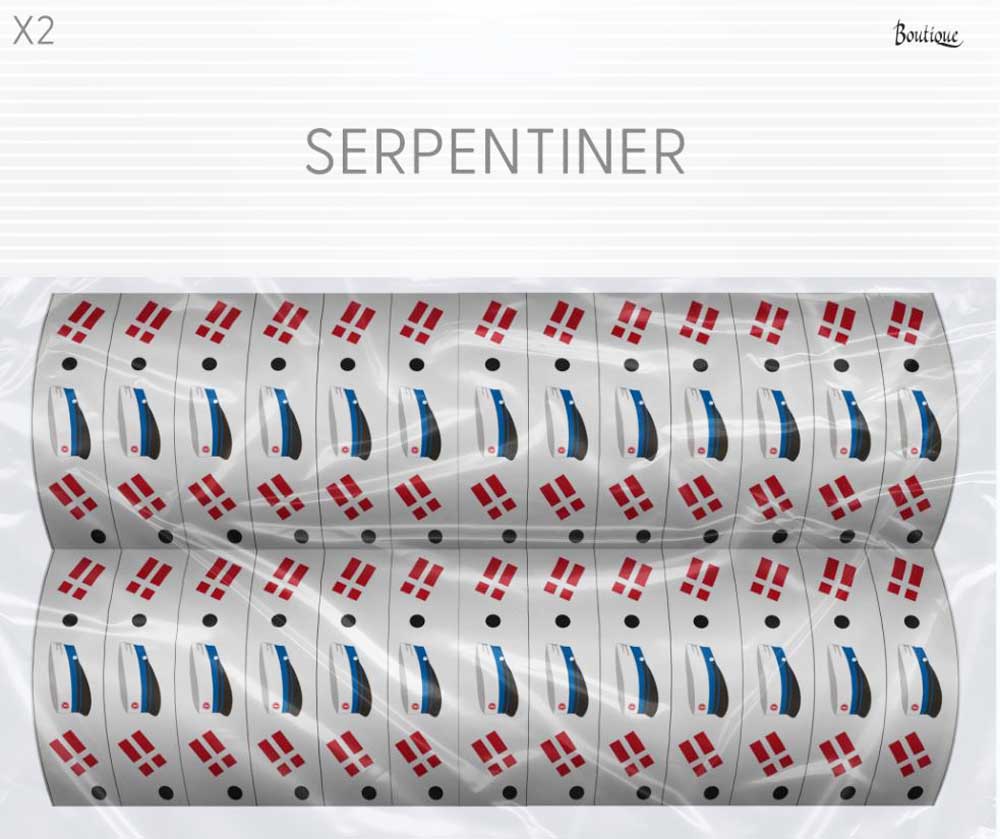 Blå Studenterhue Serpentiner – Festlig Dekoration til Studentfest