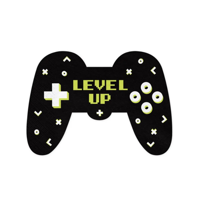 Gamepad Controller Servietter - Perfekt til Fester!