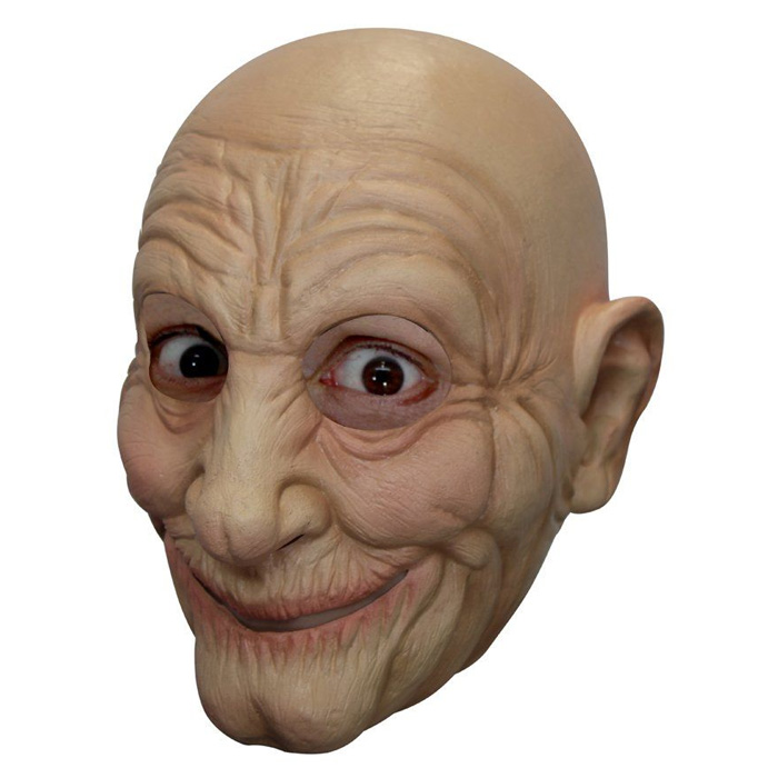 Sjov Gammel Mand Maske til Halloween Festivaller