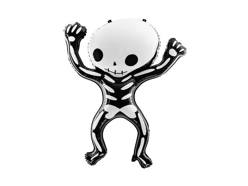 Skelet Folieballon – Uundgåelig til Halloween Fest!