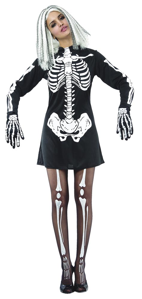 Skræmmende Skelet Kostume til Halloween Fest – Perfekt til festen!