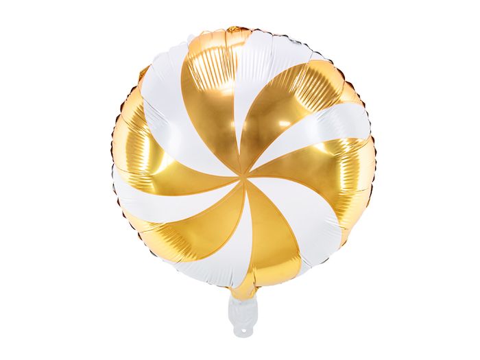 Slik Folie Ballon i Guld – Perfekt til Festlige Anledninger!