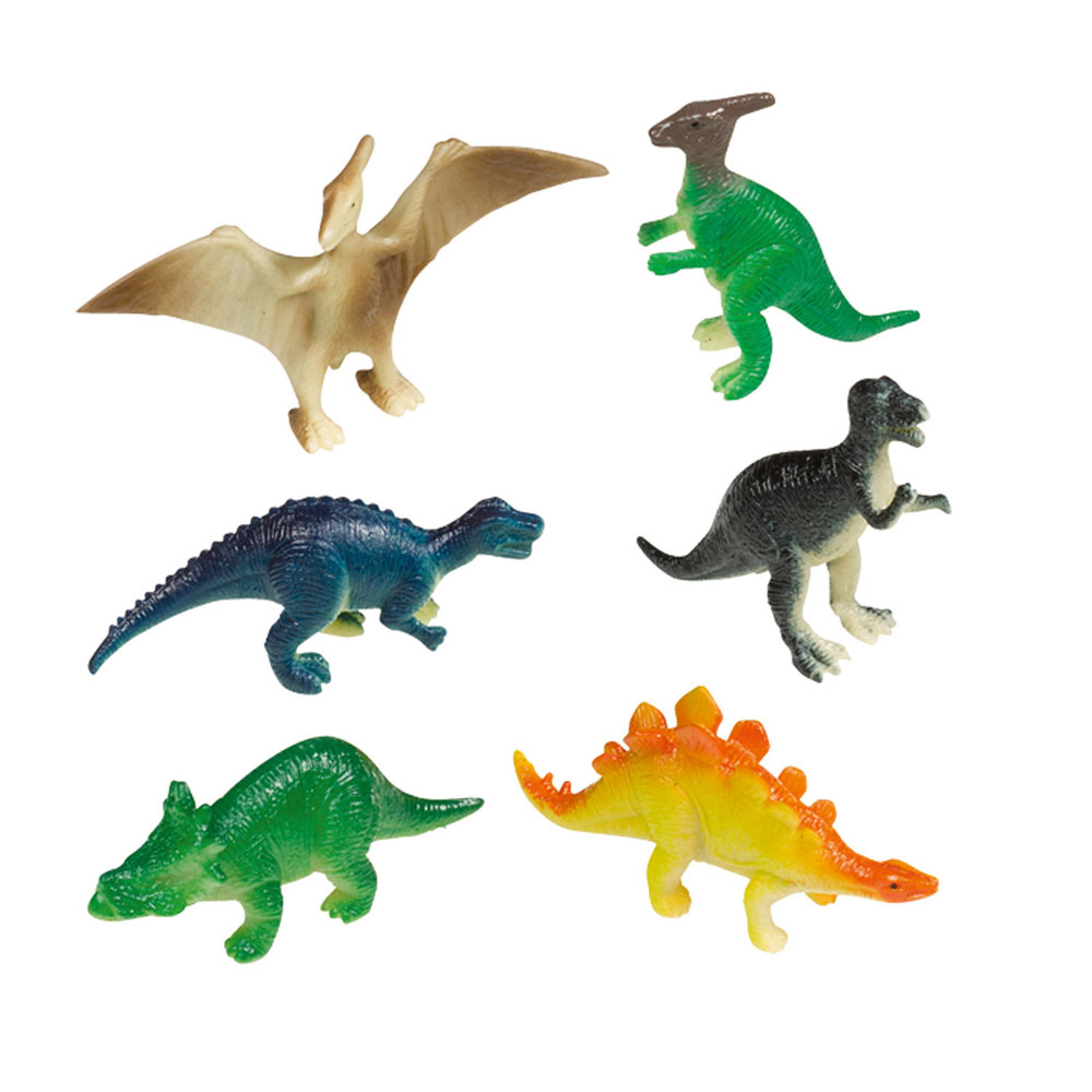 Små Dinosaur Figurer - 8 Stk til Festen!