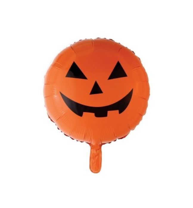 Smilende Græskar Folieballon – Perfekt til Halloweenfest!