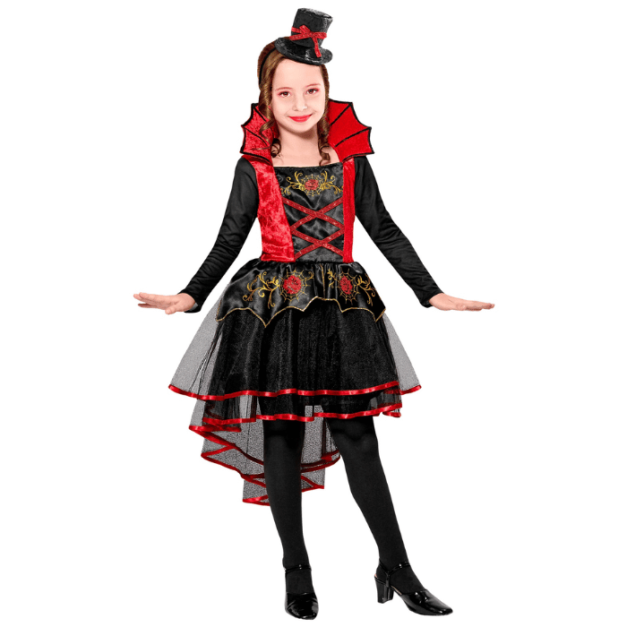 Sød Vampyr Kostume til Børn - Fantastisk Halloween Tilbud!