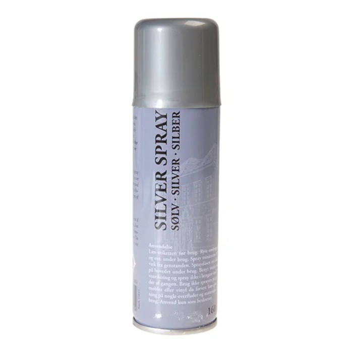 Sølvspray 160 ml - Perfekt til DIY-projekter!