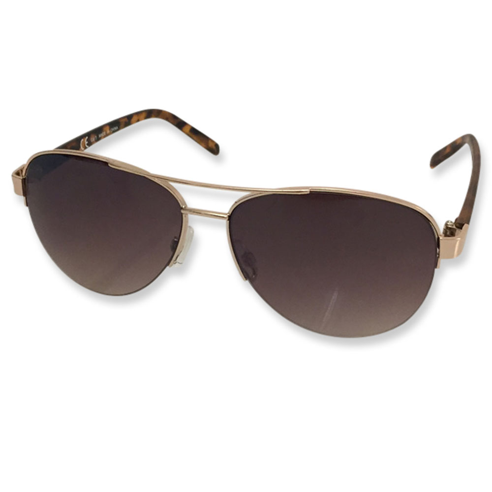 Aviator Solbriller "Danton" i Guld - Fantastisk Tilbud!