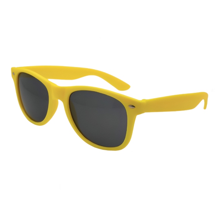 Solbriller Wayfarer Gul Onesize